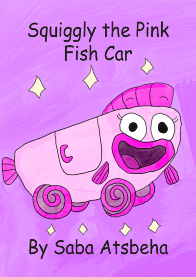 Squiggly the Pink Fish Car